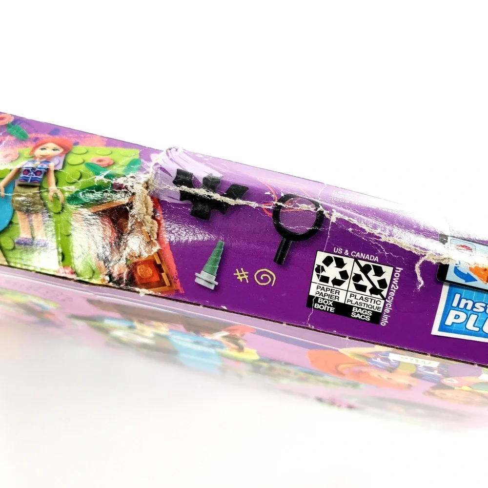 LEGO FRIENDS: Alpaca Mountain Jungle Rescue 41432 DAMAGED CRUSHED BOX New Sealed